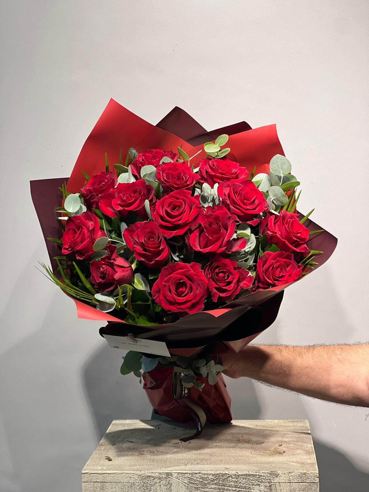 15 Kırmızı Ekvator Gül